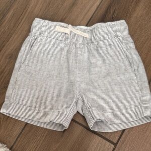 Crewcuts Kids navy Gray and White Striped Shorts